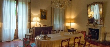 Cena in villa borghese